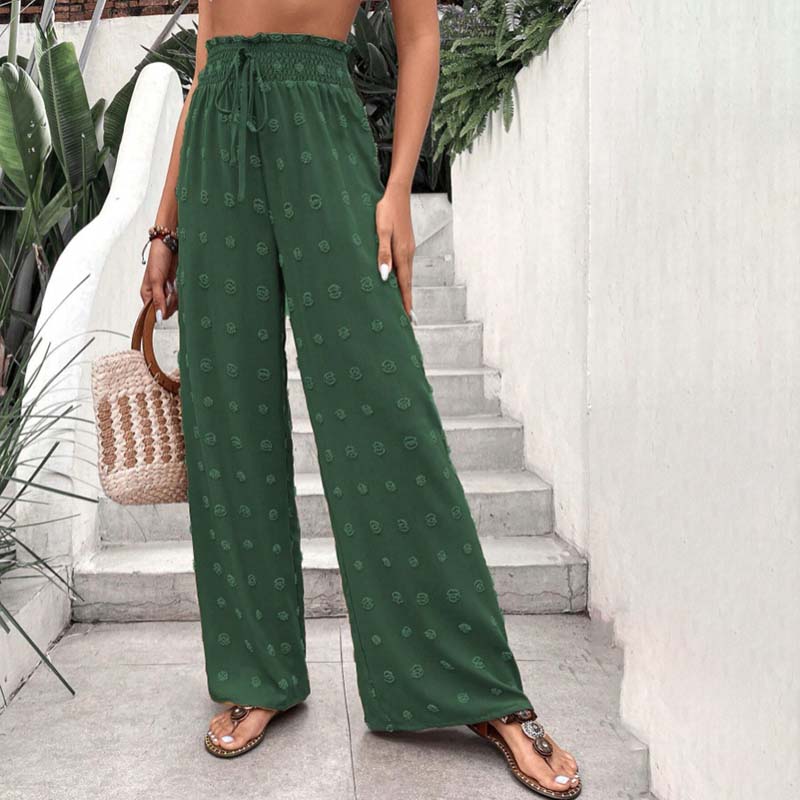 Monique | Pantalon Décontracté à Jambe Large