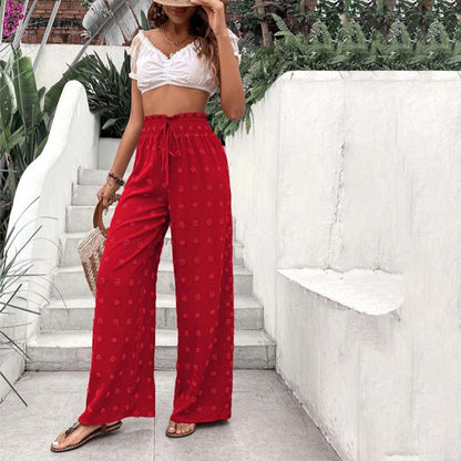 Monique | Pantalon Décontracté à Jambe Large