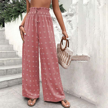 Monique | Pantalon Décontracté à Jambe Large