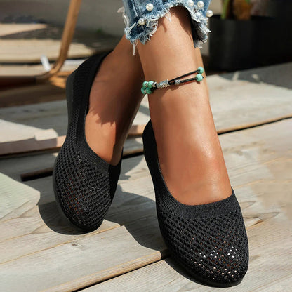 Olympe | Chaussures Plates Respirantes Décontractées