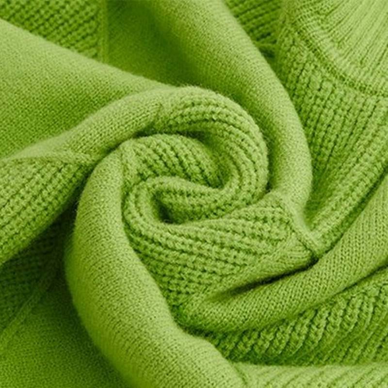 Valentine | Pull en Tricot Décontracté de Couleur Unie