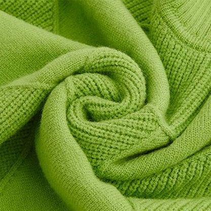 Valentine | Pull en Tricot Décontracté de Couleur Unie