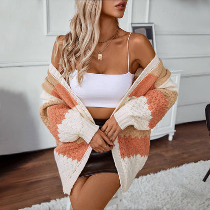 Gabrielle | Cardigan Tricoté Décontracté