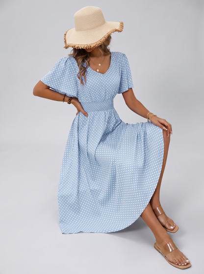 Robe Décontractée à Pois