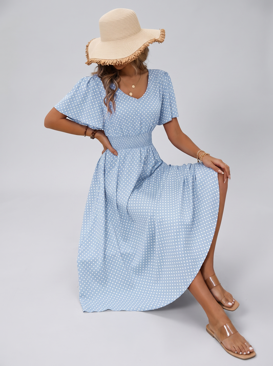 Robe Décontractée à Pois