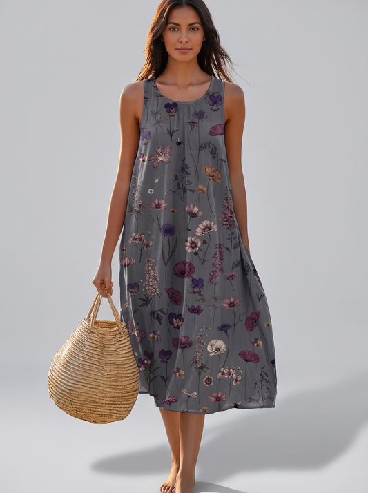 Camille | Robe Vintage à Imprimé Floral