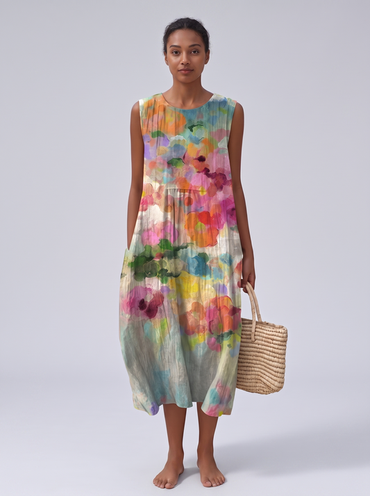 Capucine | Robe Colorée Vintage