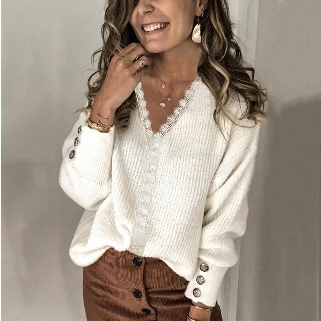 Pull Décontracté Élégant
