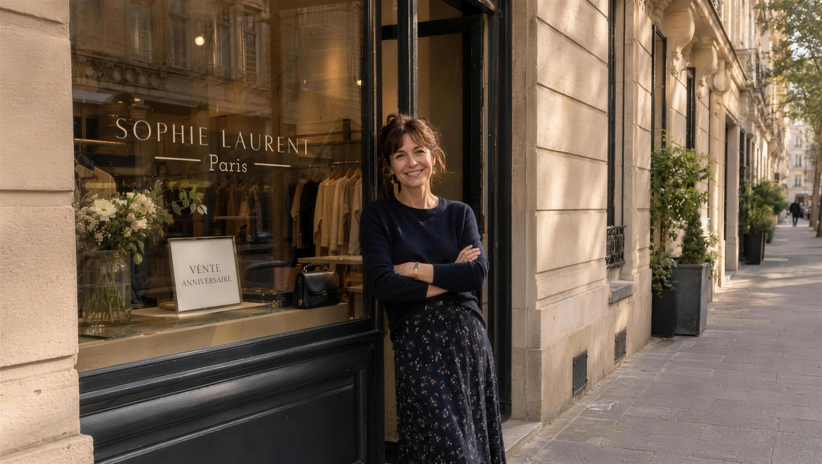 Sophie Laurent Paris — offre de lancement sur une sélection de pièces
